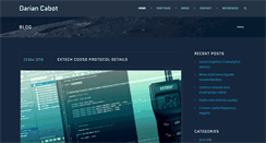 Desktop Screenshot of dariancabot.com